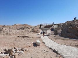 Tabuk, Saudi Arabia, Feb 2023 - A view of the site of Moses Well is also known as Bir Al Saidani in Bada, Tabuk, Saudi Arabia. photo