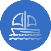 Boat Vector Icon Design