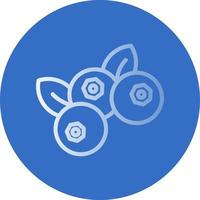 Blueberry Vector Icon Design