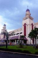 Beautiful AT TIN Mosque Jakarta, Islamic background Mosque photo