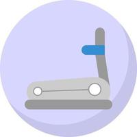 Treadmill Vector Icon Design