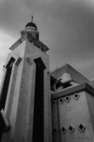 Beautiful AT TIN mosque Jakarta, Islamic background Mosque photo