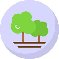 diseño de icono de vector de bosque