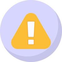 Caution Vector Icon Design