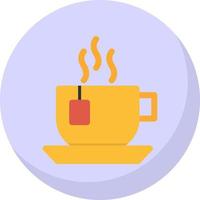 Afternoon Tea Vector Icon Design