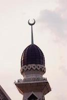 Dome Tower of AT TIN Mosque Indonesia photo