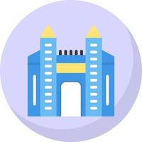 Ishtar Gate Vector Icon Design