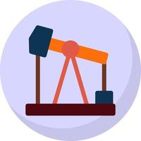 Oil Pump Vector Icon Design