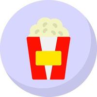 Popcorn Vector Icon Design