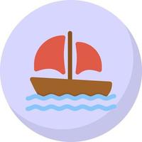 Boat Vector Icon Design