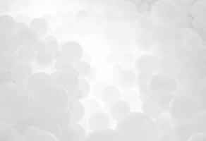 White background with flying balloons - clean design, 3d abstract realistic banner. photo