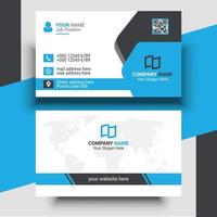 creativo moderno profesional negocio tarjeta diseño modelo vector