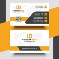 Creative Modern Professional Business Card Design Template vector