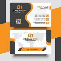 Creative Modern Professional Business Card Design Template vector