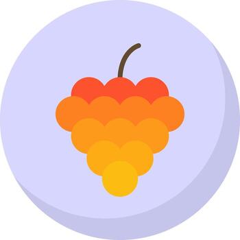 Raspberry Vector Icon Design