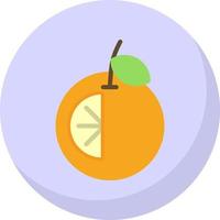 diseño de icono de vector naranja