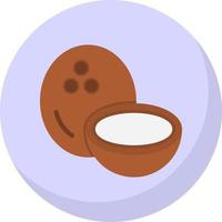 Coconut Vector Icon Design