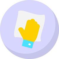 Wipe with Hand Vector Icon Design