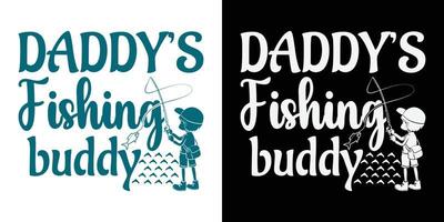 Fishing vector t-shirt design samples with illustration of a fish and a fishing.