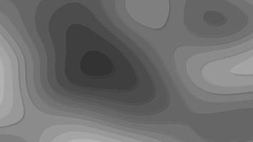 Abstract paper cut style design. Geometric layered curve line. Papercut decoration textured with wavy layers. Gray papercut background for presentation, cover, banner, website template. photo