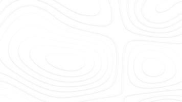 White paper cut white background. Abstract realistic papercut decoration textured with wavy layers and shadow. Topographic contour map abstract tech motion graphic design. photo