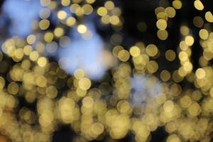 gold abstract bokeh background photo