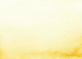 Watercolor light yellow ombre background texture. Aquarelle abstract pastel yellow gradient backdrop. photo