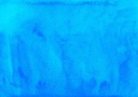 textura de fondo azul y turquesa acuarela. telón de fondo cerúleo abstracto acuarela. foto