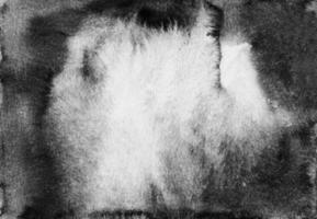 Watercolor grunge black and white background texture with space for text. Monochrome old dark backdrop photo