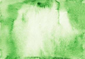 textura de fondo verde claro y blanco acuarela con espacio para texto. aquarelle abstracto telón de fondo verde primavera brillante. foto