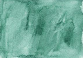 Watercolor liquid calm sea green background texture. Aquarelle abstract emerald backdrop. photo