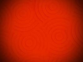 Red stone convex circle wall pattern texture rough surface appearance stacked together in an orderly manner suitable ,cement for background, Chinese New Year. or use it as wallpaper in design. photo