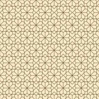 Background with seamless pattern in islamic style vector