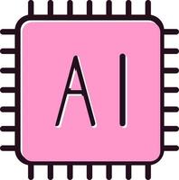 Computer Chip Vector Icon