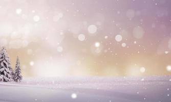 winter snow falling background photo
