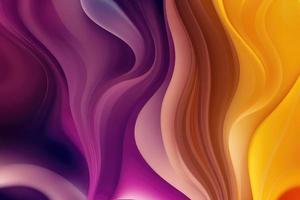 colorful abstract wavy background photo