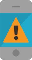 Mobile Alert Vector Icon