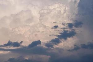 Sky with clouds photo