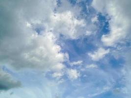 cielo y nubes foto