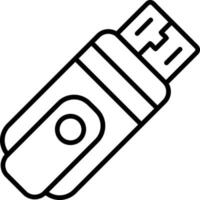 icono de vector de unidad usb