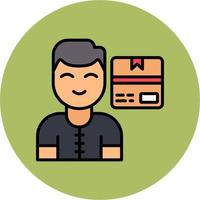 icono de vector de cliente