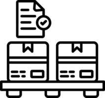 Inventory Vector Icon