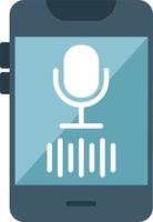 Voice Assistant Vector Icon