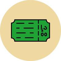 Ticket Vector Icon