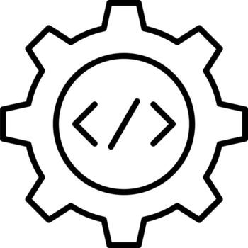 software desarrollo vector icono