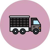 Cage Truck Vector Icon