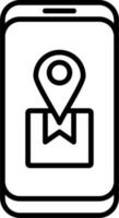 Tracking Vector Icon