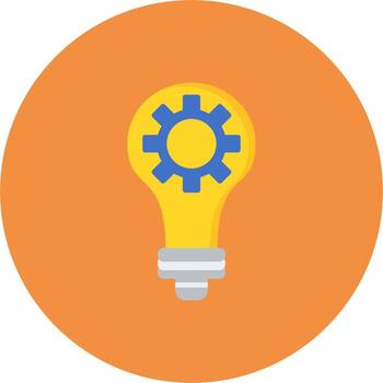 icono de vector de solución