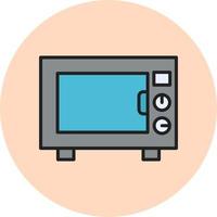 Microwave Vector Icon