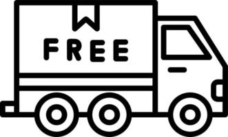 Free Delivery Vector Icon